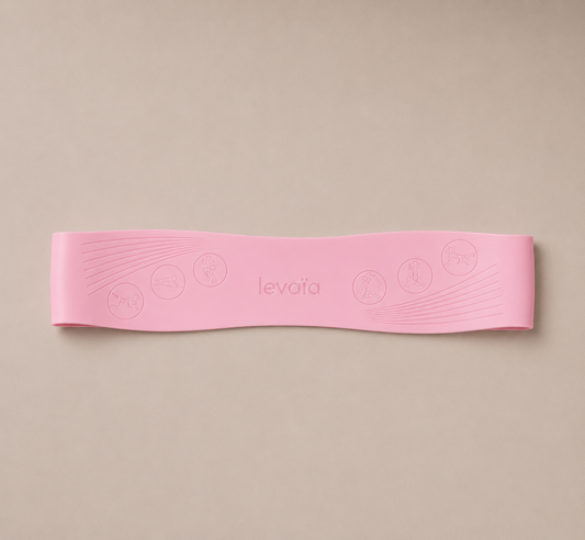 levaïa bands in classic blush