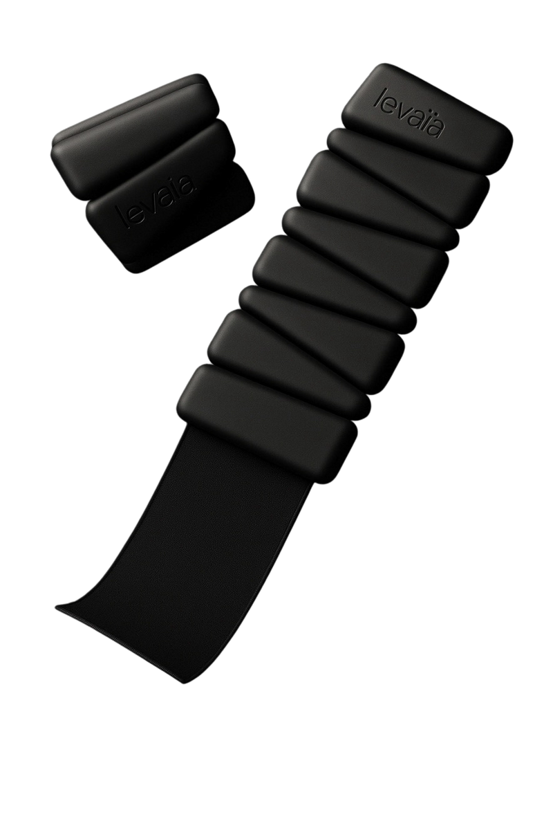 levaïa loops - pilates wrist & ankle weights - classic noir (PRE-ORDER ONLY)